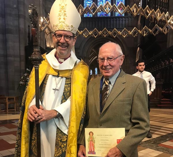Bellringers awarded Order of St Ethelbert